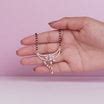 Buy Rose Gold Floral Love Bond Mangalsutra at Best Price – GIVA Jewellery