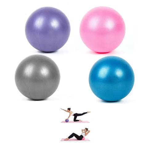 WTTUOAM 4 Pcs Pilates Balls Yoga Balls Barre Balls Mini Exercise Balls ...