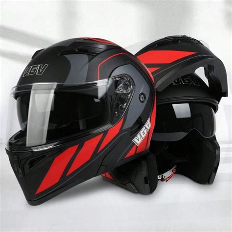 VGV Faceless Helmet, Motorcycle Helmet, Four Seasons Bluetooth Riding ...