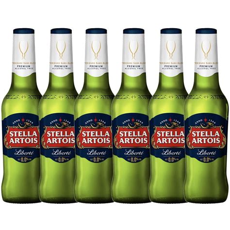 [Pack of 6] Stella Artois Liberté 0.0% Premium NA/Alcohol FREE Larger ...