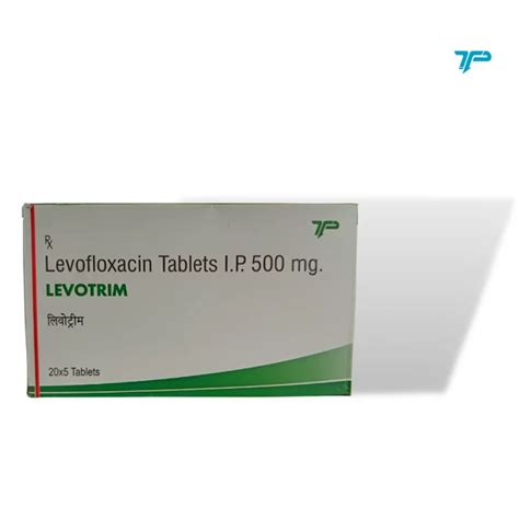 LEVOTRIM 500 MG TABLETS 5'S - Trium Pharmaceuticals