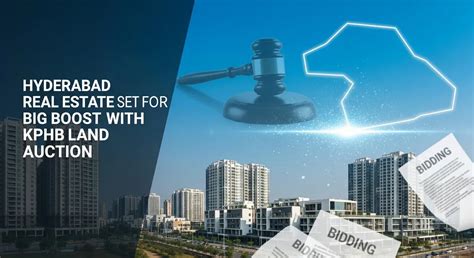 Hyderabad Housing Board to Auction 7.5 Acres in KPHB Today, Targeting ...