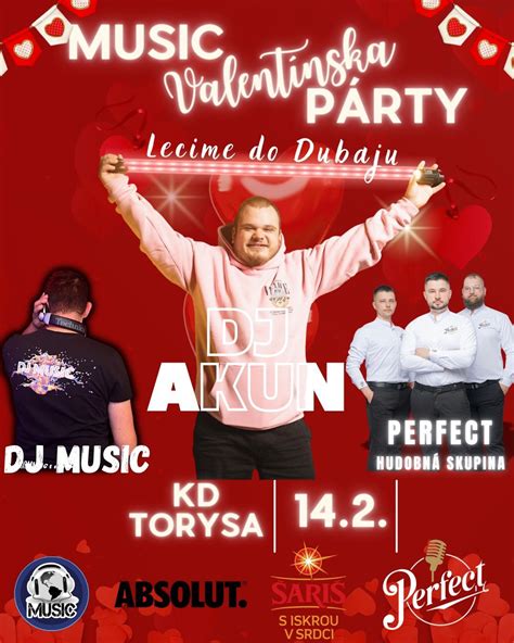 KD Torysa - Valentínska MUSIC party , DJ MUSIC DJ AKUN a skupina ...