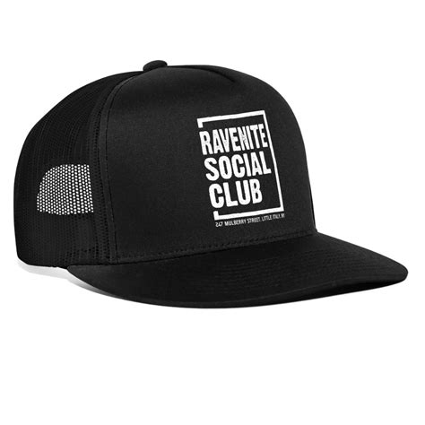Ravenite Social Club Baseball Cap - Cosa Nostra History
