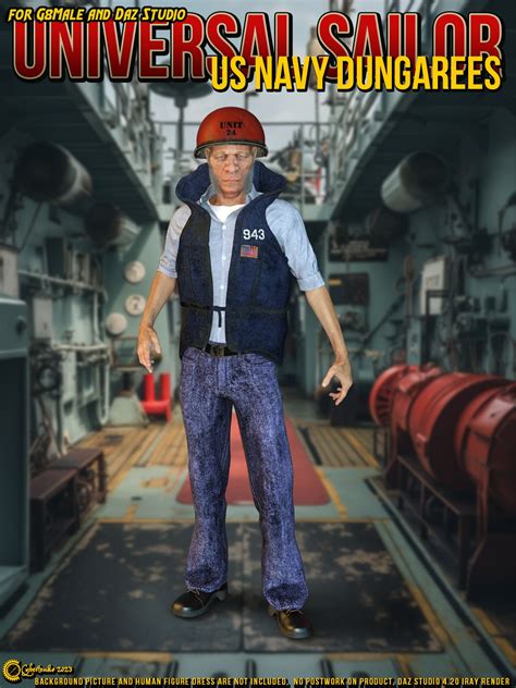 Universal Sailor US Navy Dungarees for G8M