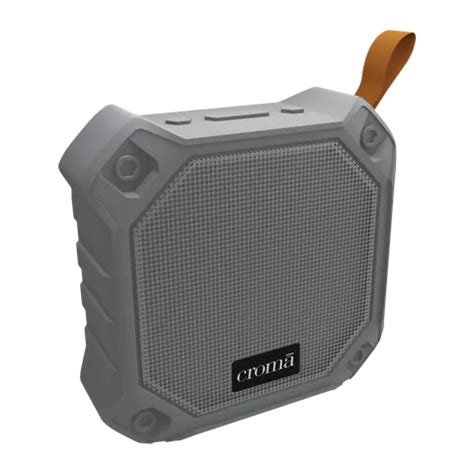 Croma 5W Portable Bluetooth Speaker (Water Proof, 21 Hours Playback Ti ...
