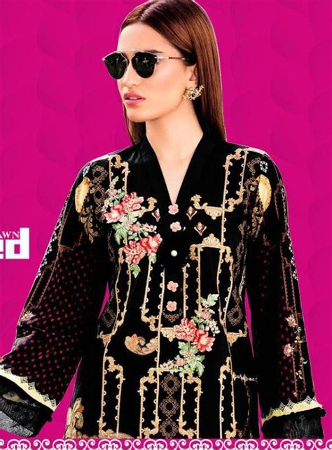 GUL AHMED VOL 3 LAWN PRINTED PAKISTANI SUITS WHOLESALER IN SURAT ...