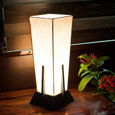 Buy ExclusiveLane 14 Inch Pyramid Shaped Wooden Home Decorative Bedroom ...