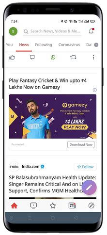 Dailyhunt Advertise Specification