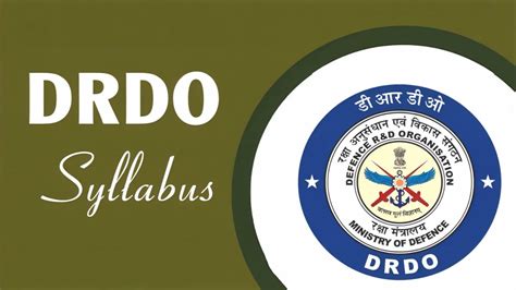 DRDO Syllabus 2025, Check Exam Pattern, Post Wise New Syllabus