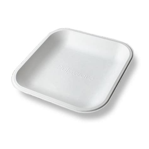 Pulpware 7" (150mm) Square Plate