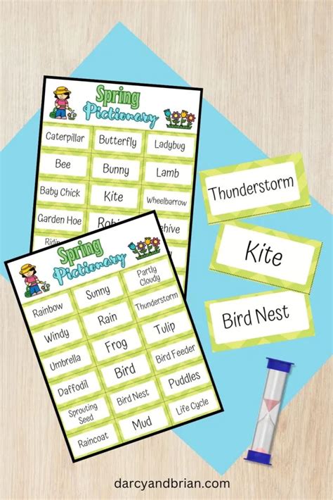 Image result for Spring Pictionary