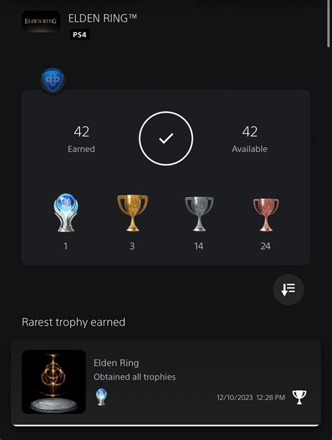 [Elden Ring] So nice I platinum’d it twice. : r/Trophies