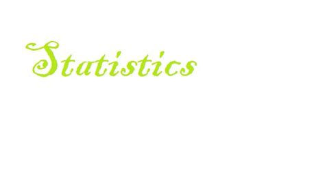 Image result for 5 Examples of Statistics