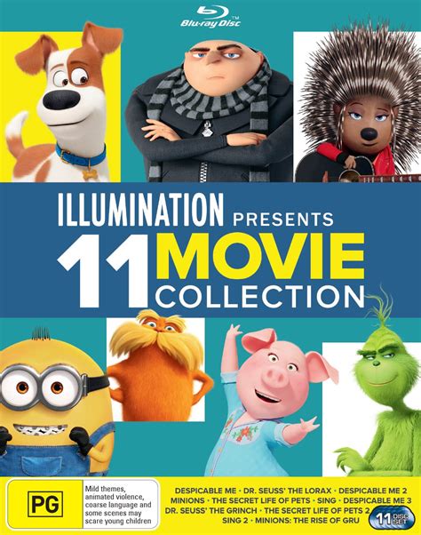 Buy Illumination - 11 Movie Collection Minions: The Rise of ...