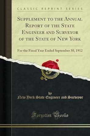 Supplement to the Annual Report of the State Engineer and Surveyor of ...