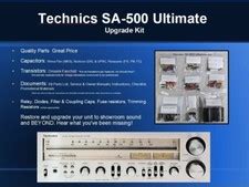Technics SA-500 Receiver Ultimate Upgrade Kit | Ubuy India