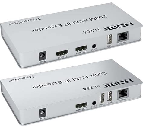 Mak World® HDMI KVM Over Ethernet Extender Single Cat6/7 Cable ...