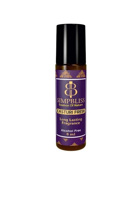 SIMPBLISS Kasturi Fresh Luxury Attar Natural Non-Alcoholic Unisex ...