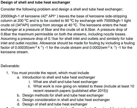 Image result for Heat Exchanger Sample Problem Shell and Tube