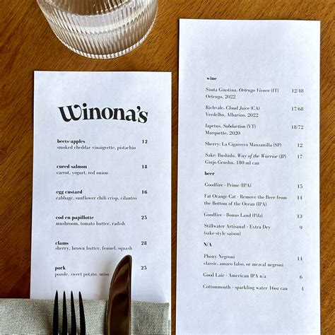Winona's Opens in Camden - Portland Food Map