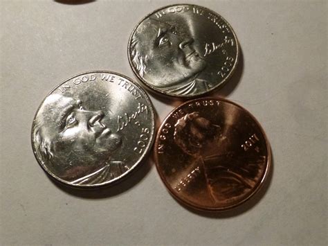 2005 P&D 'Ocean In View' Jefferson Nickels from Mint Rolls + Bonus 2017 ...