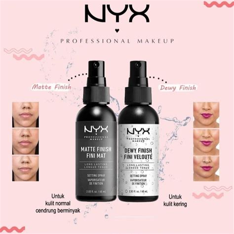 Nyx professional makeup setting spray 60 ml DEWY/MATTE FINISH original... | Makeup setting spray ...