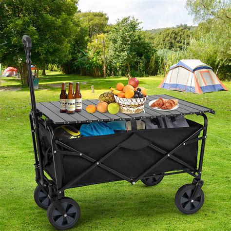 FDW Collapsible Wagon Garden Cart Folding Table - Wayfair Canada