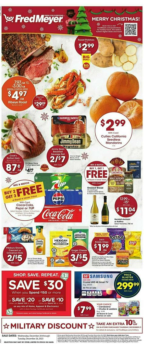 Fred Meyer Weekly Ad & Specials from December 20