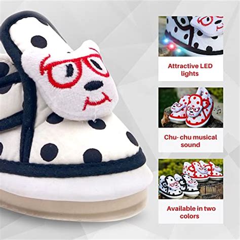 URBANFEET Most Attractive Kids LED Light Soft Shoes with Chu Chu Music ...
