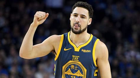 The Warriors’ Klay Thompson gives ESPN brief bulletin on his ...