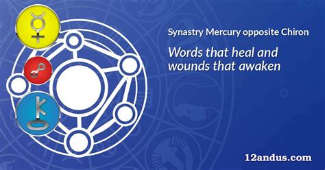 Mercury opposite Chiron in the synastry chart: Words that heal and ...