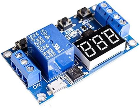Robocraze DC 6V To 30V One Way Relay Module Delay Power Off ...