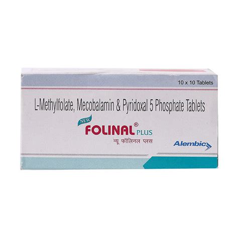 New Folinal Plus Tablet 10's Price, Uses, Side Effects, Composition ...