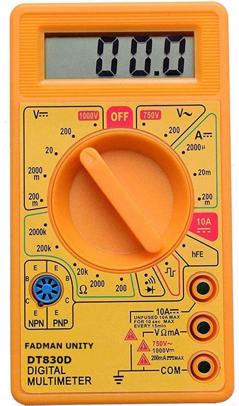 FADMAN UNITY DT-830D Digital Multimeter Price in India - Buy FADMAN ...