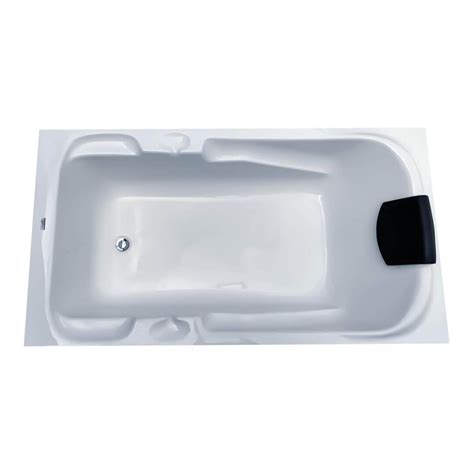 MADONNA Divine Acrylic 5.5 feet Rectangular Bathtub (with Headrest ...