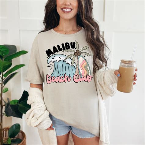 Malibu Beach Club DTF Heat Transfer