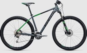 CUBE Analog Bike For Adults Grey Green_1 29 T Mountain/Hardtail Cycle ...