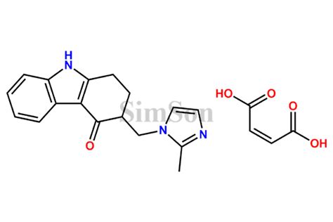 Ondansetron EP Impurity H Maleate | CAS No- 99614-15-0 | Simson Pharma ...