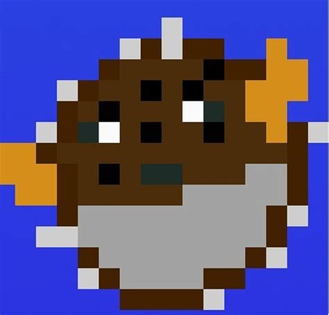 Image result for Puffer Fish Minecraft Use