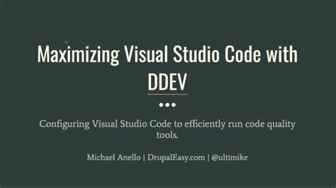 Drupal 8 Visual Studio Code 的图像结果