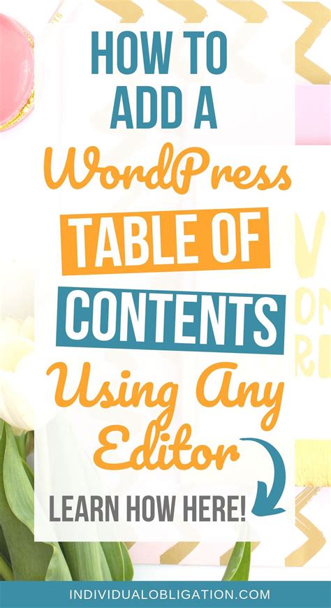 Image result for WordPress Content Table