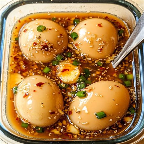 Irresistible Korean Soy Marinated Eggs - Mayak Eggs Recipe | Recipe in ...