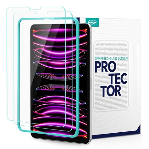 ESR Screen Protector for iPad Pro 12.9 (2022/2021/2020/2018), Tempered ...