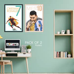 Cristiano Ronaldo Poster, Footballer Poster for room décor | Ronaldo ...