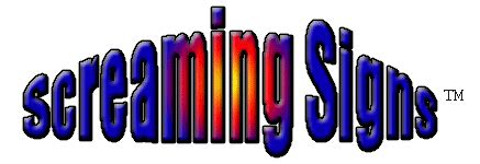 Image result for LED Sign Screaming Signs