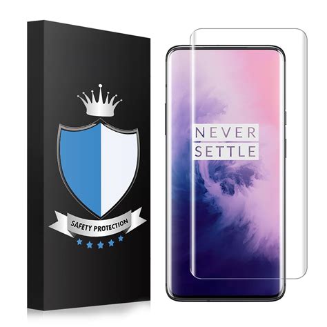 Alinsea Screen Protector for OnePlus 7 Pro/7T Pro Tempered Glass [Full ...