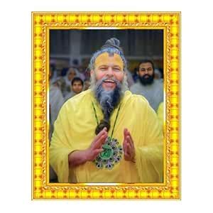 CDM Premanand Ji Maharaj Wall Painting Framed Home Decor (Wood,Matte ...