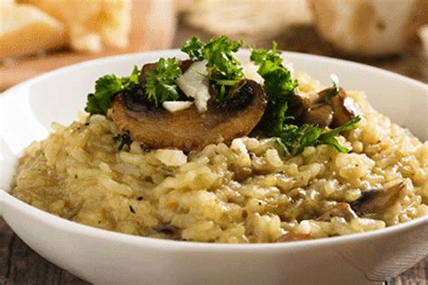 Mushroom Roast Onion and Ricotta Risotto Recipe: How to Make Mushroom ...