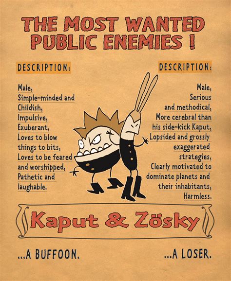 Kaput and Zösky (Relationship) | The Kaput and Zosky Wiki | Fandom